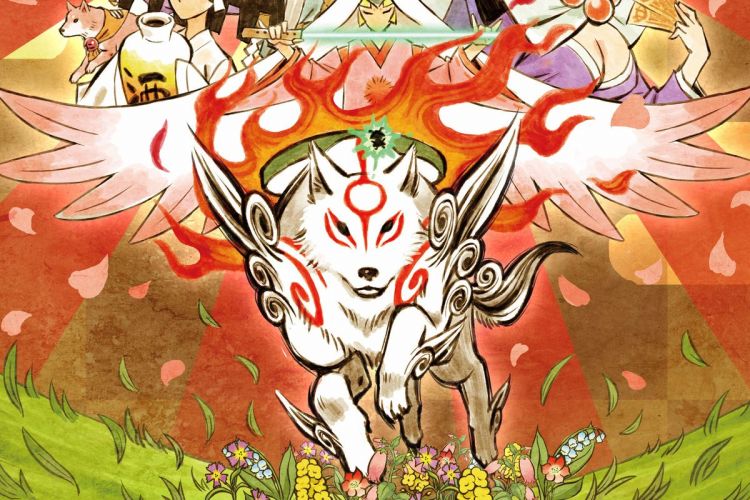 Okami_HD_Key_Artcrop | The Outerhaven Okami HD Key art, Hideki Kamiya