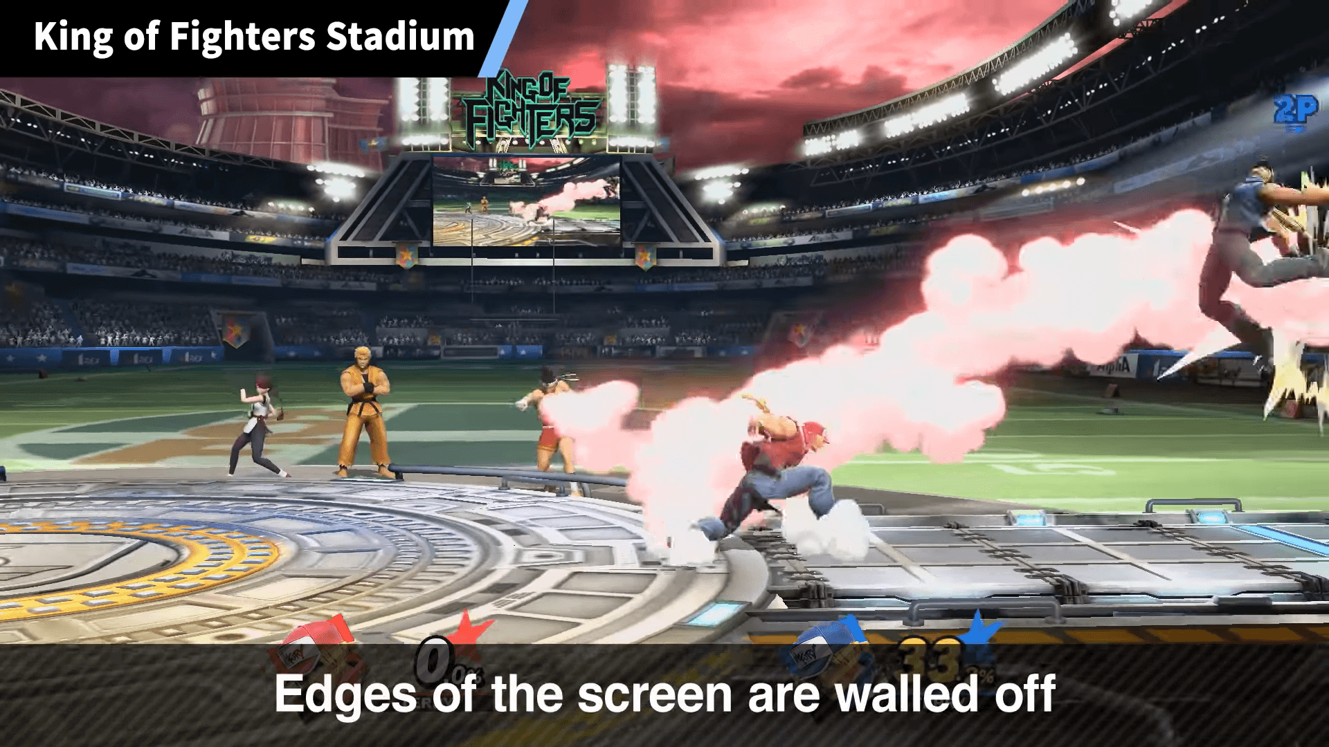 King of Fighters Stage | The Outerhaven Super Smash Bros. Ultimate