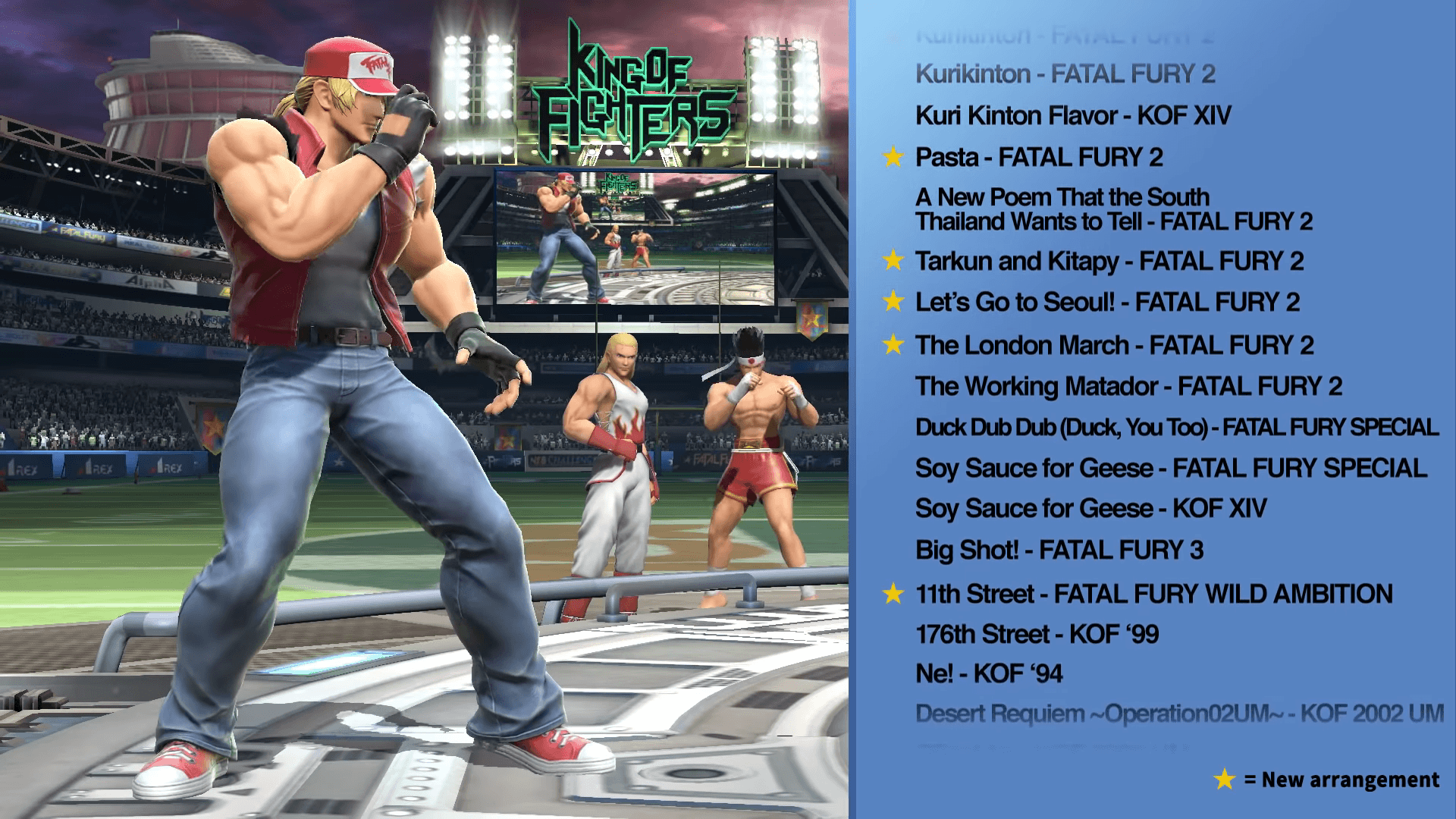 Terry Songs | The Outerhaven Terry Bogard