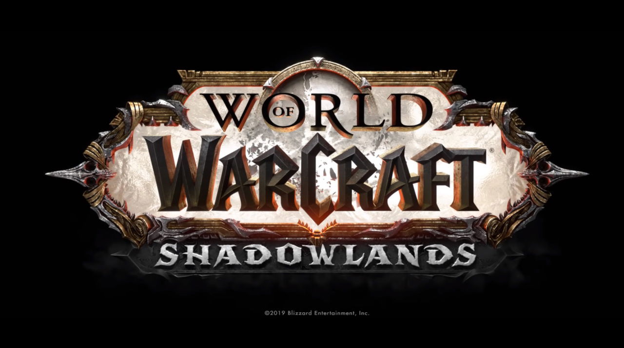 World of Warcraft Shadowlands officially announced World of Warcraft Shadowlands expansion logo