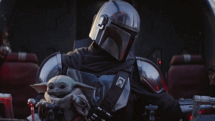 Disney's The Mandalorian Episode 4 Baby Yoda and Mando, The Mandalorian Season 3