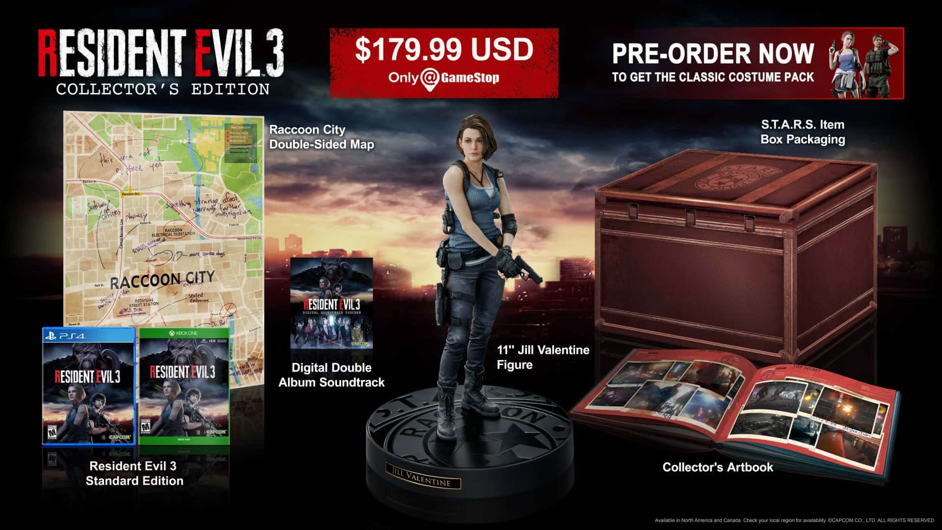 Resident Evil 3 Collectors Edition-01 | The Outerhaven Resident Evil 3 Collectors Edition-01