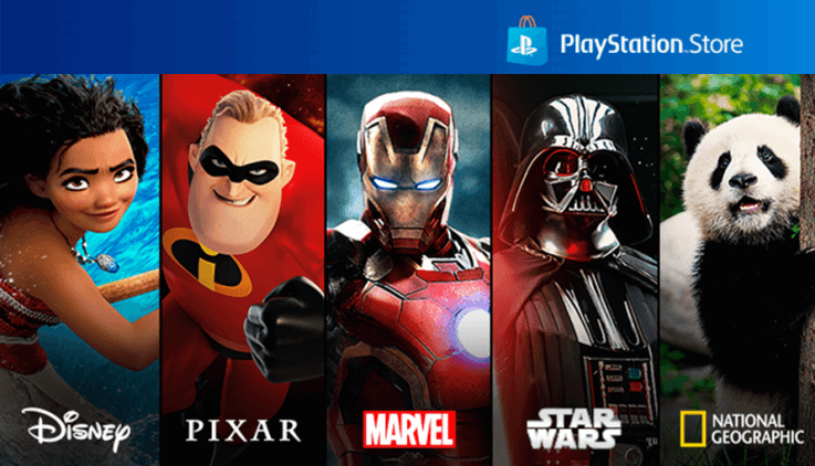 Disney+ on PlayStation 4