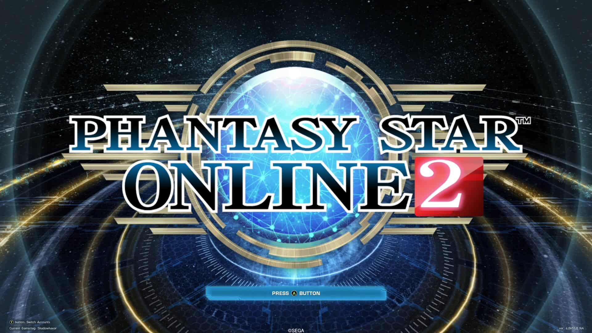 Phantasy Star Online 2 logo screenshot | The Outerhaven Phantasy Star Online 2 logo screenshot
