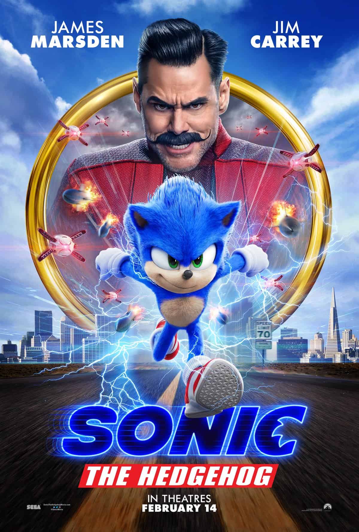 Sonic the Hedgehog movie poster | The Outerhaven Sonic the Hedgehog movie poster