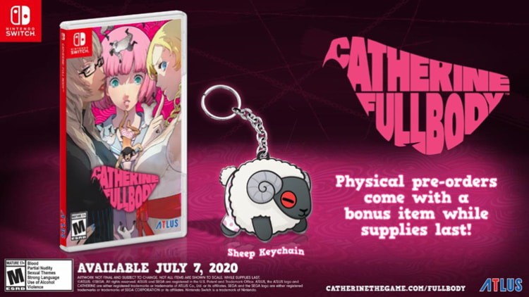 Catherine Full Body Climbs Nintendo Switch preorder