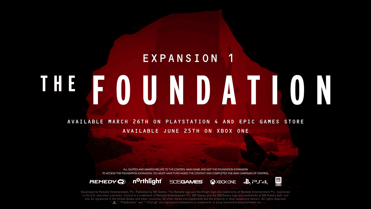 Control DLC Foundation Header image | The Outerhaven