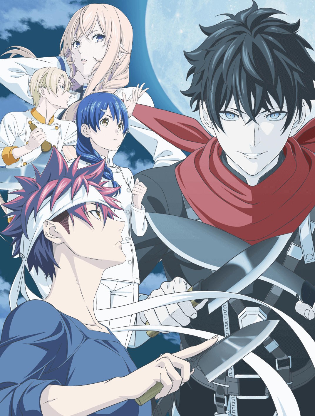 Food Wars! The Fifth Plate key art | The Outerhaven