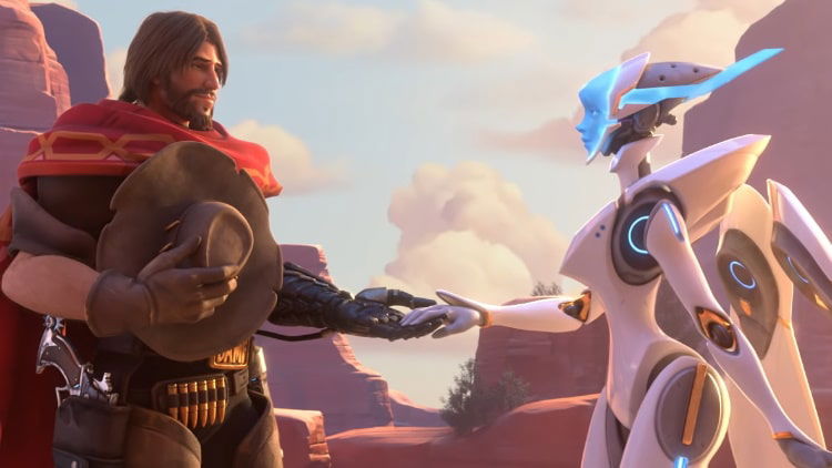 McCree and Echo - Overwatch Reunion Short