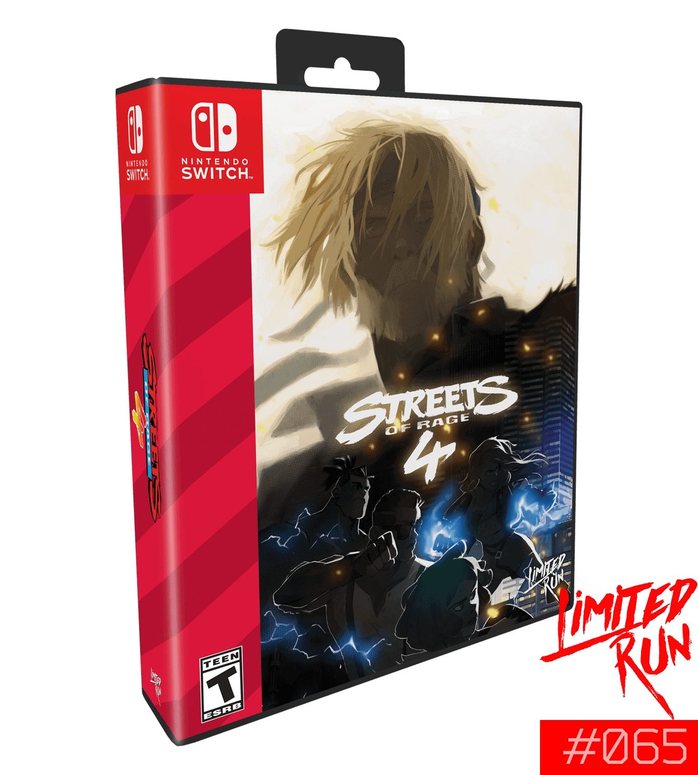 StreetsOfRage4_SwitchCE | The Outerhaven Limited Run Games Streets of Rage Classic Switch