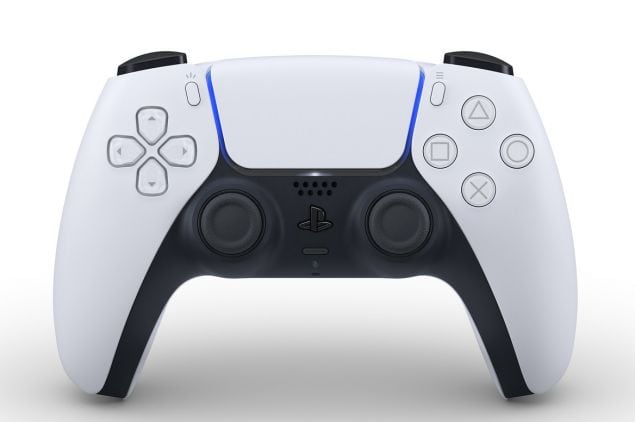 PlayStation 5 DualSense Controller - front view | The Outerhaven PlayStation 5 DualSense Controller - front view
