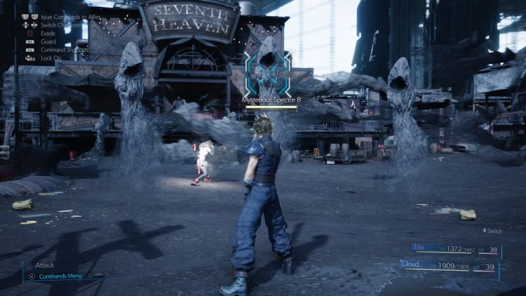Final Fantasy 7 Remake - Whispers wanna stop ya -02 | The Outerhaven Three versus Cloud? I'll take those odds.
