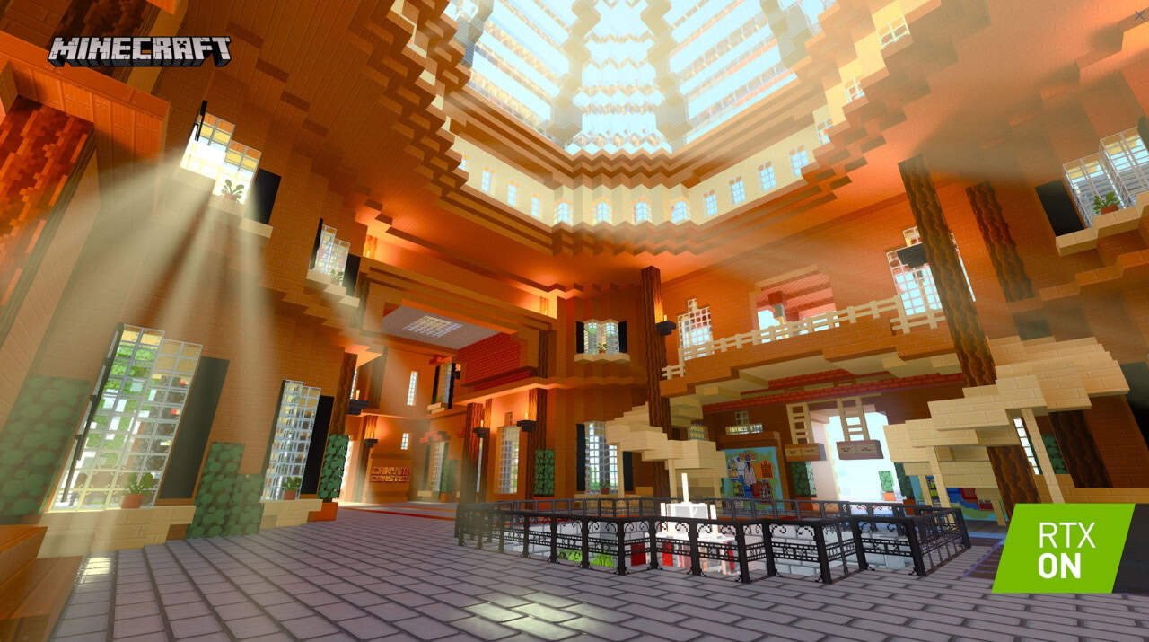 Minecraft RTX beta header image | The Outerhaven Minecraft RTX beta header image