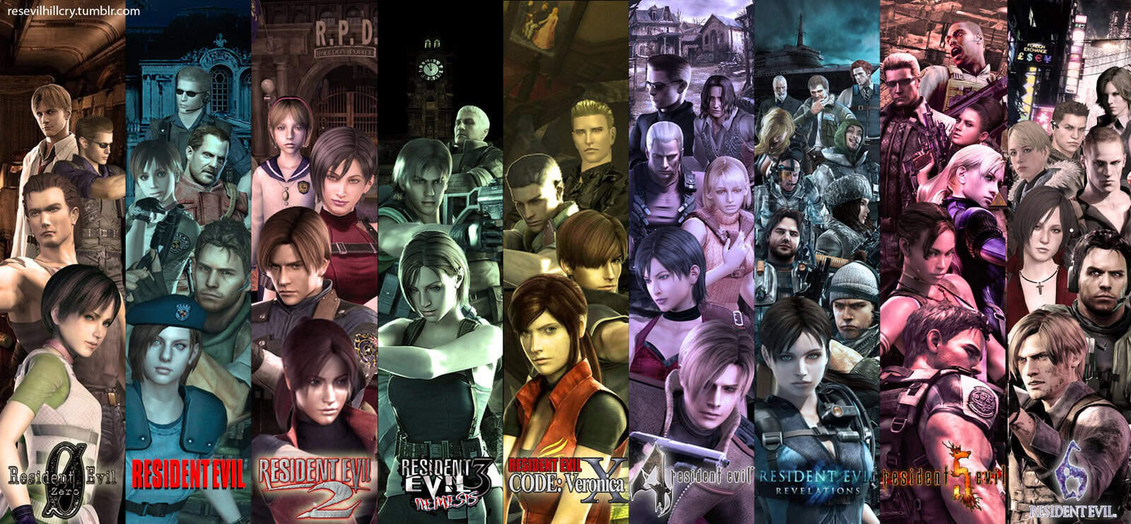 Resident-Evil-Rankings-Header | The Outerhaven Resident Evil
