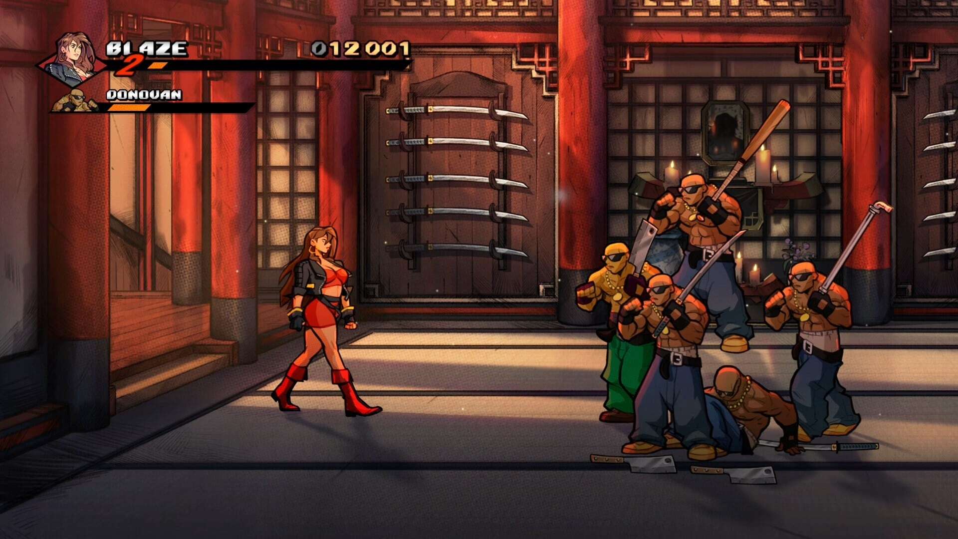 Streets of Rage 4 PC Gameplay - Blaze Chinatown beatdown-01 | The Outerhaven