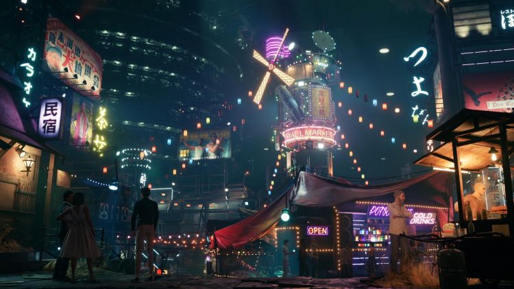 Final Fantasy VII Remake Wall Market | The Outerhaven Final Fantasy VII Remake Wall Market
