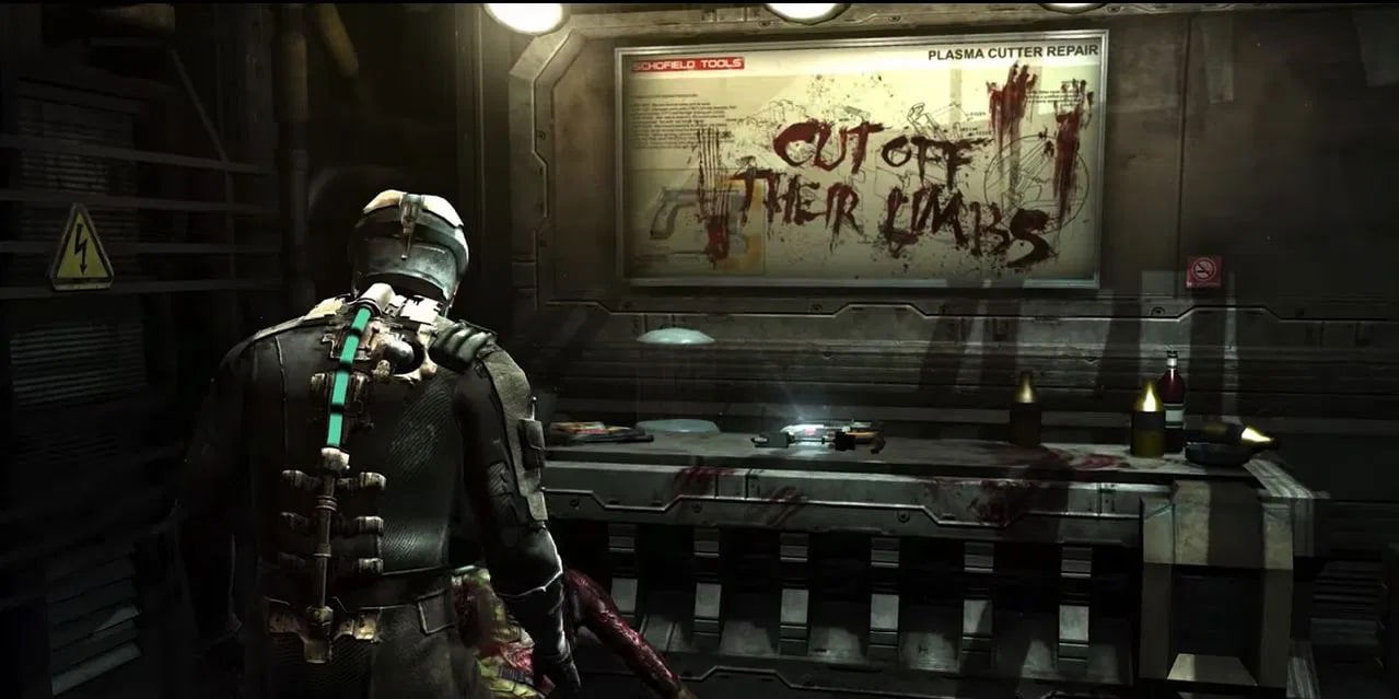 Dead Space 1 - Cut off their limbs