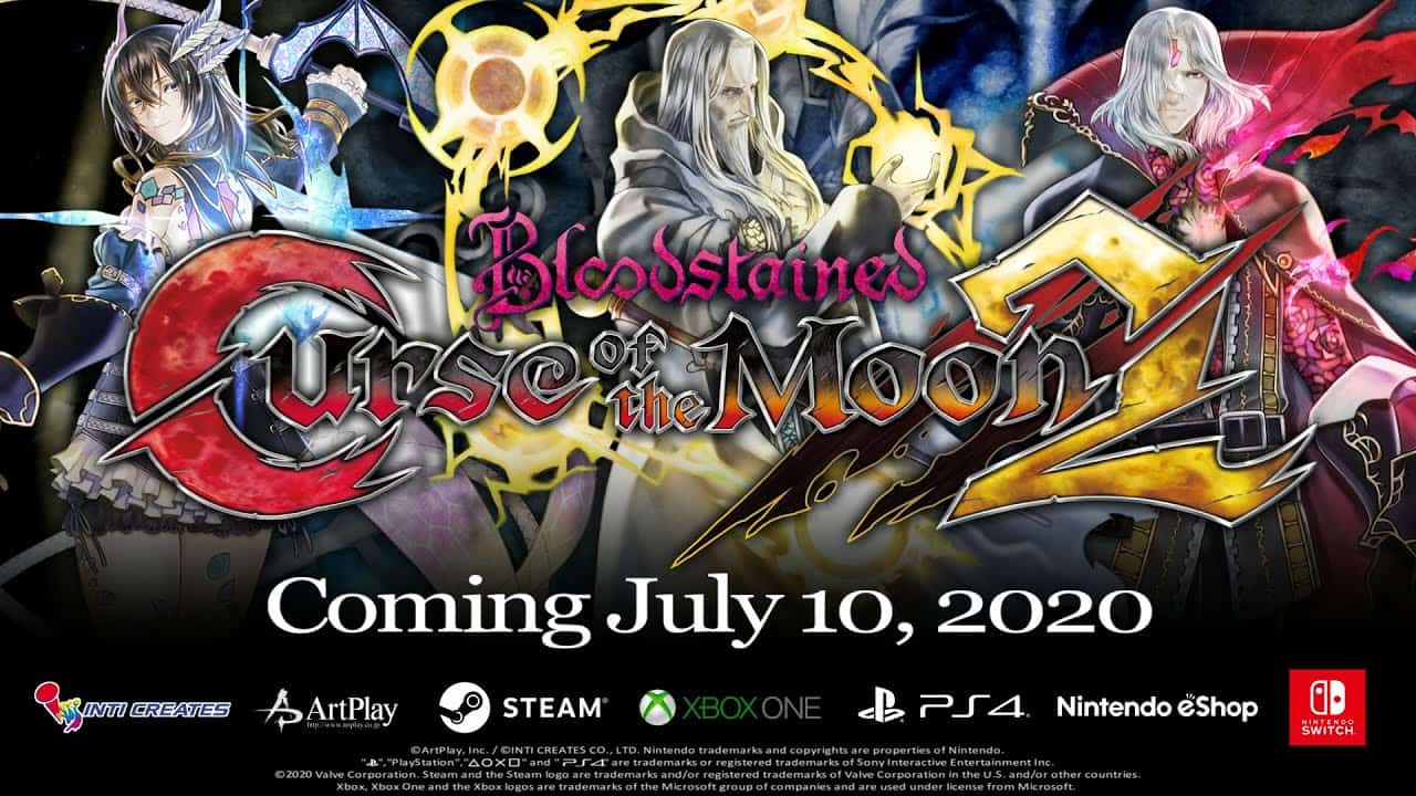 BLoodstained Curse of the Moon 2 New header | The Outerhaven