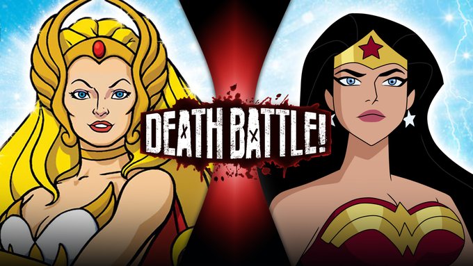 She Ra vs Wonder Woman | The Outerhaven She-Ra vs Wonder Woman