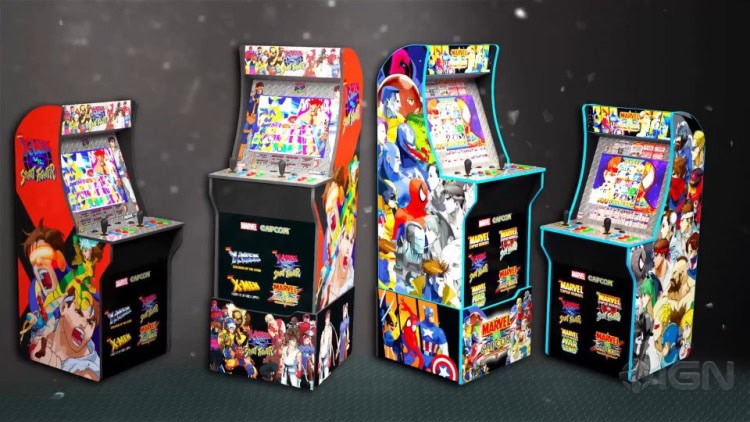 Xmen vs Street Fighter Arcade1Up cab | The Outerhaven Xmen vs Street Fighter Arcade1Up cab