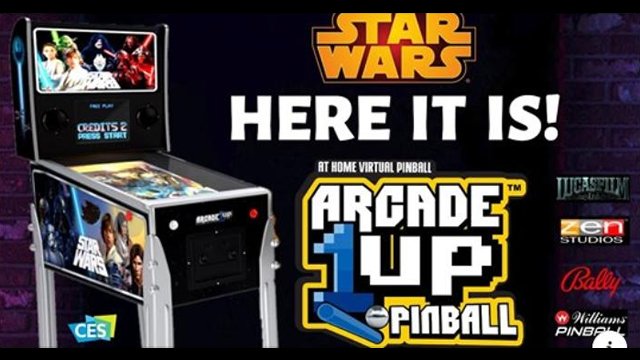 arcade1up-pinball-machine-virtual-star-wars-leaked | The Outerhaven arcade1up-pinball-machine-virtual-star-wars-leaked