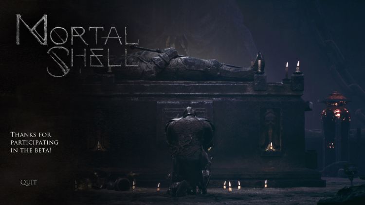 Mortal Shell Preview Over | The Outerhaven Mortal Shell Preview Over Screen