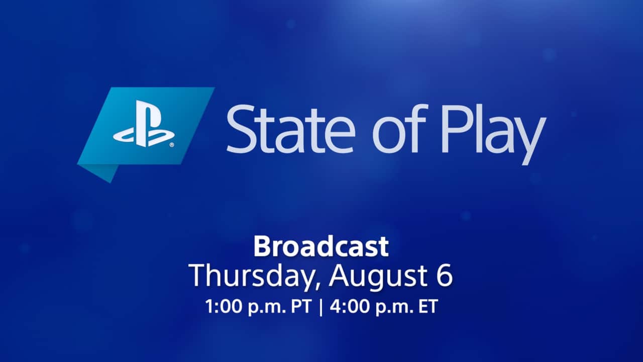 PlayStation State of Play August 2020 Header