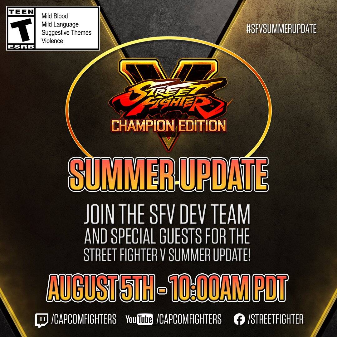 Street Fighter V CE Summer Update Event | The Outerhaven
