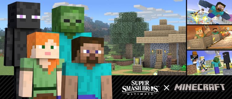 Minecraft Steve, Smash Bros