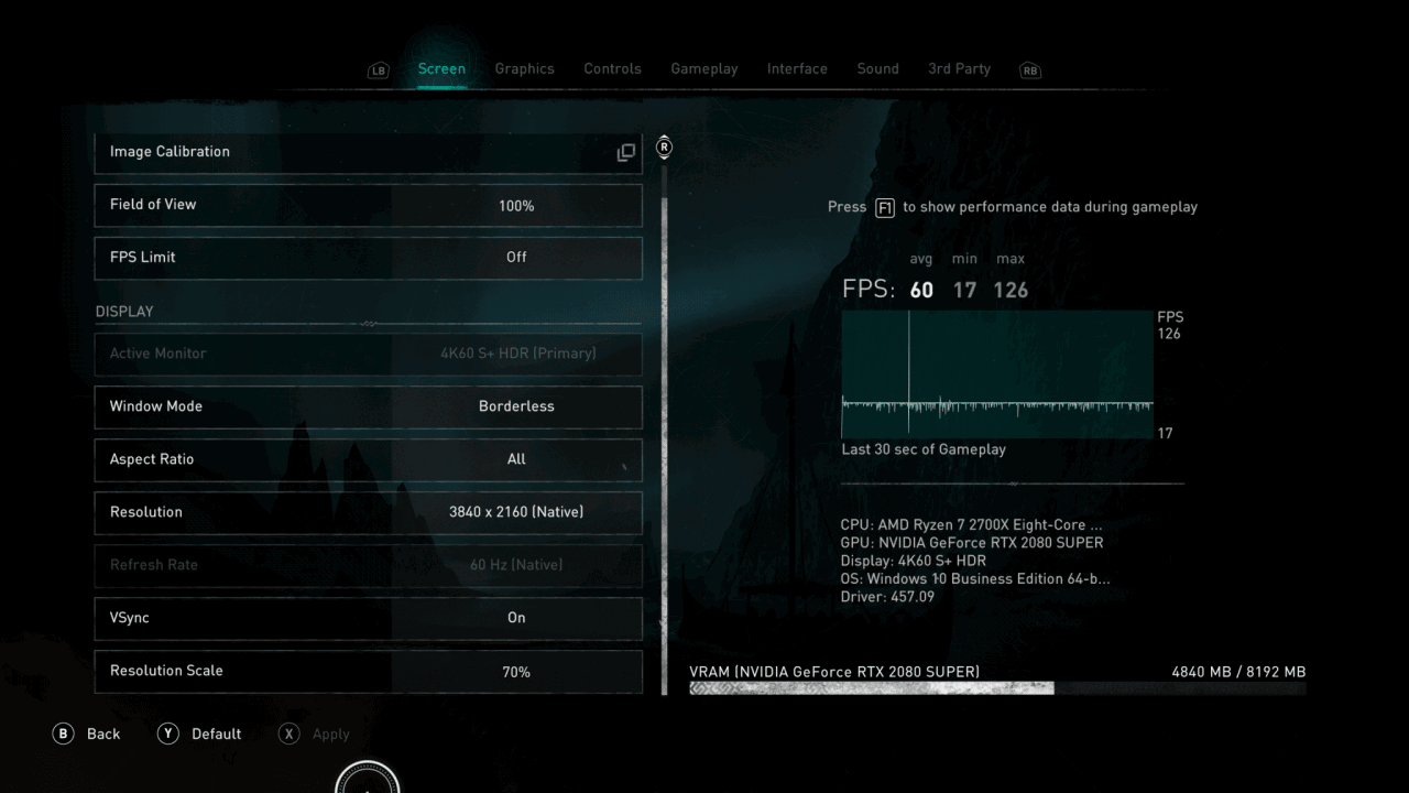 Assassin's Creed Valhalla PC Options -02