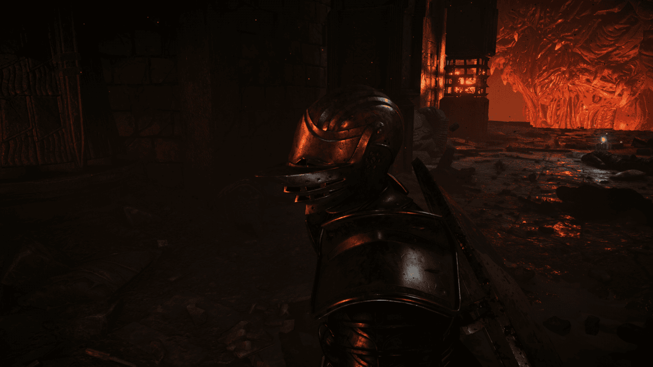 Demon's Souls Fluted Helm Unknown Egress 2 | The Outerhaven Demon's Souls Fluted Helm Unknown Egress 2