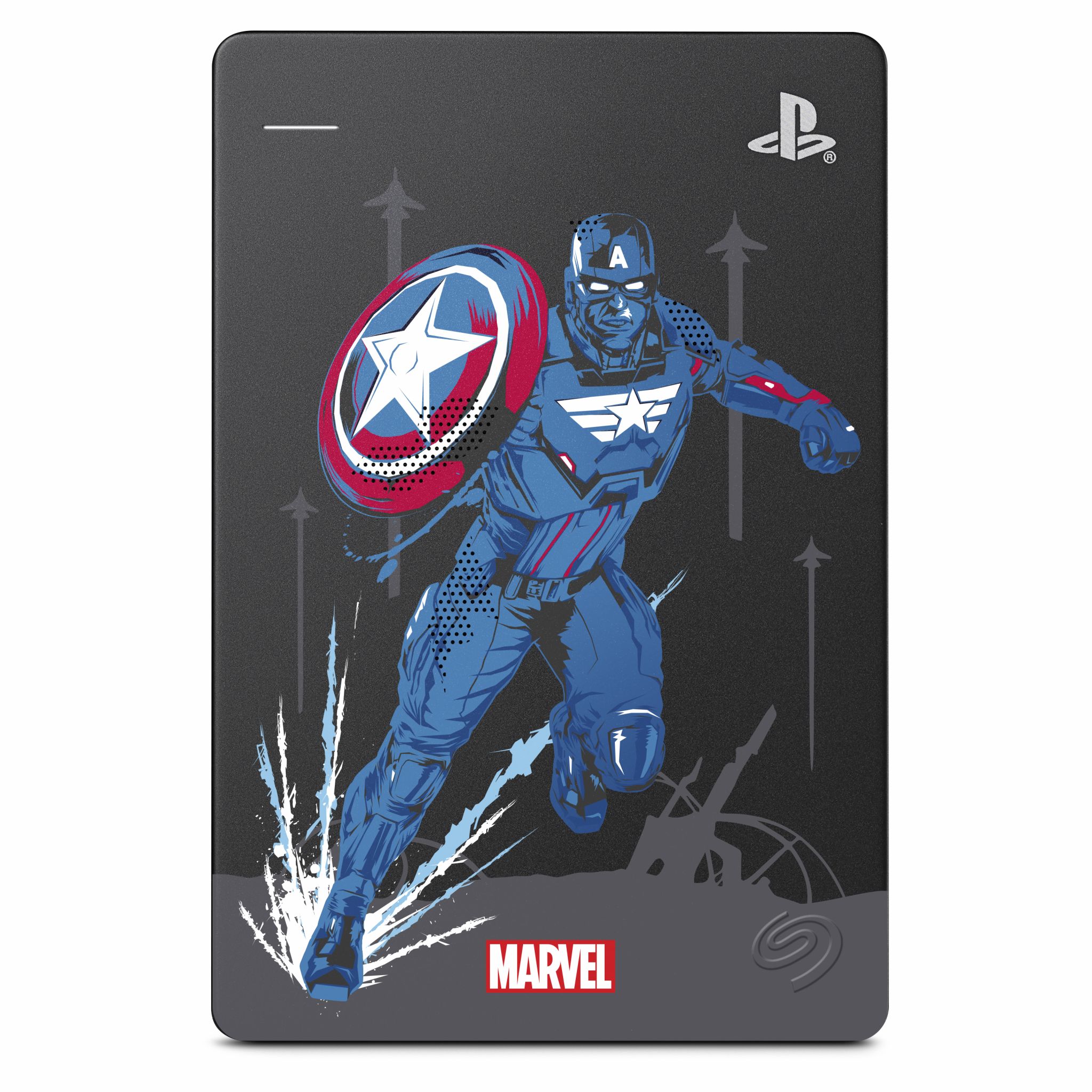 Seagate Game Drive for PS4 - Captain America Edition