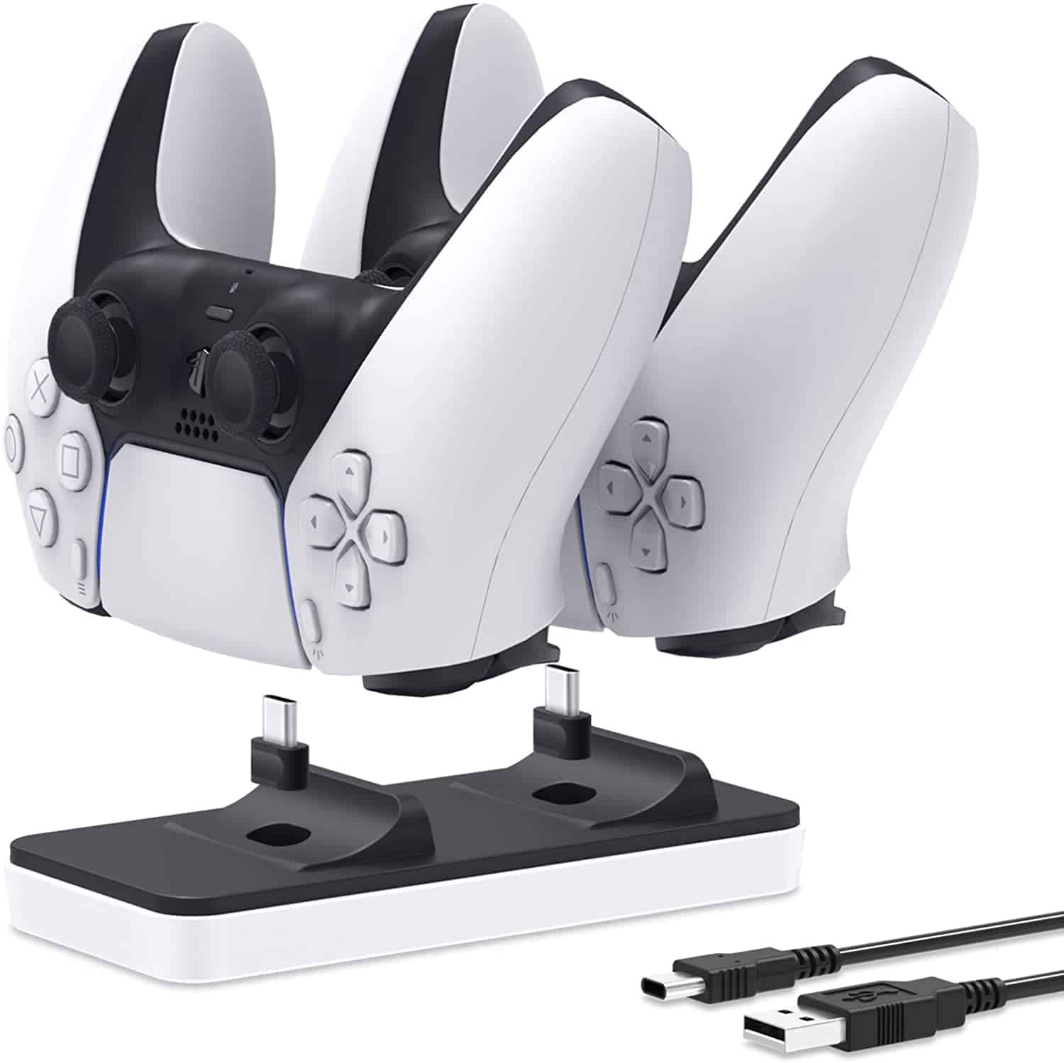 YUANHOT Charging Station for PS5 DualSense-01 | The Outerhaven YUANHOT Charging Station for PS5 DualSense-01