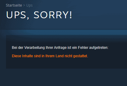 Adult games blocked on Steam Germany | The Outerhaven Adult games blocked on Steam Germany