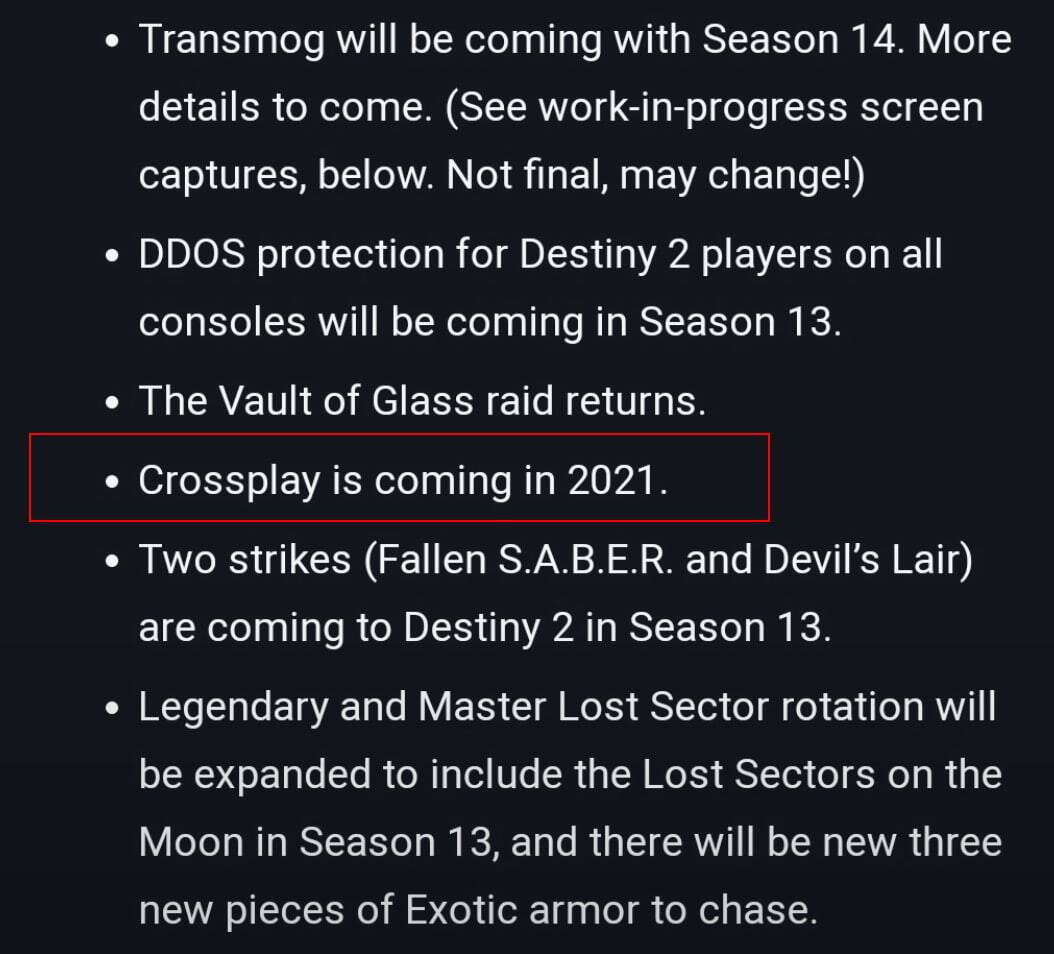 Destiny 2 Crossplay is coming | The Outerhaven Destiny 2 Crossplay is coming