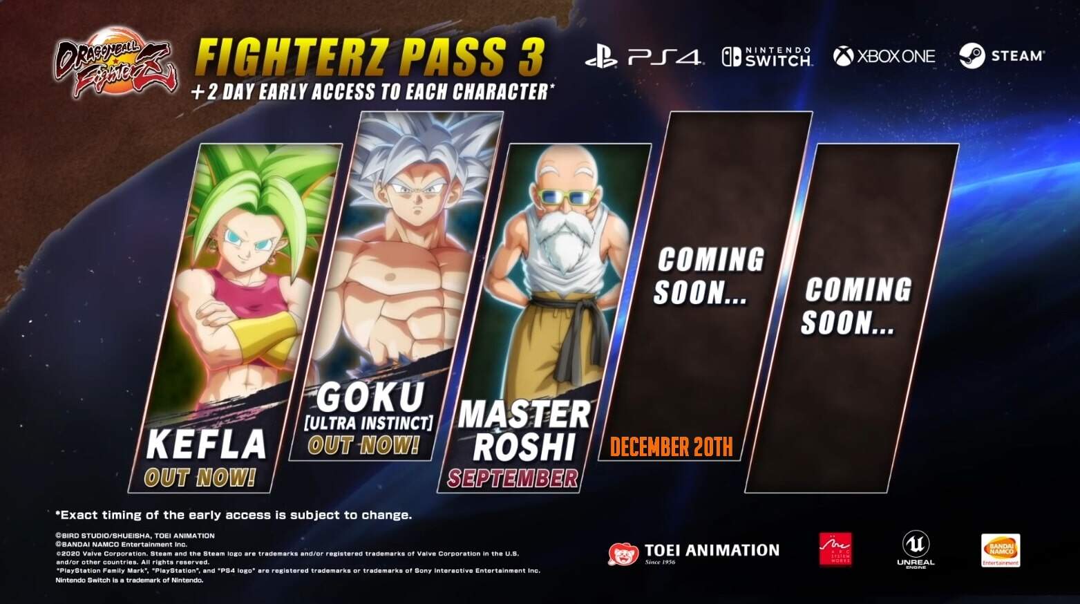 Dragon Ball FighterZ Season Pass 3 - fourth fighter announcement | The Outerhaven Dragon Ball FighterZ Season Pass 3 - fourth fighter announcement