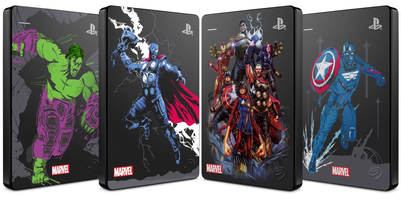Seagate Game Drive for PS4 - Avengers All Drives | The Outerhaven Seagate Game Drive for PS4 - Avengers All Drives