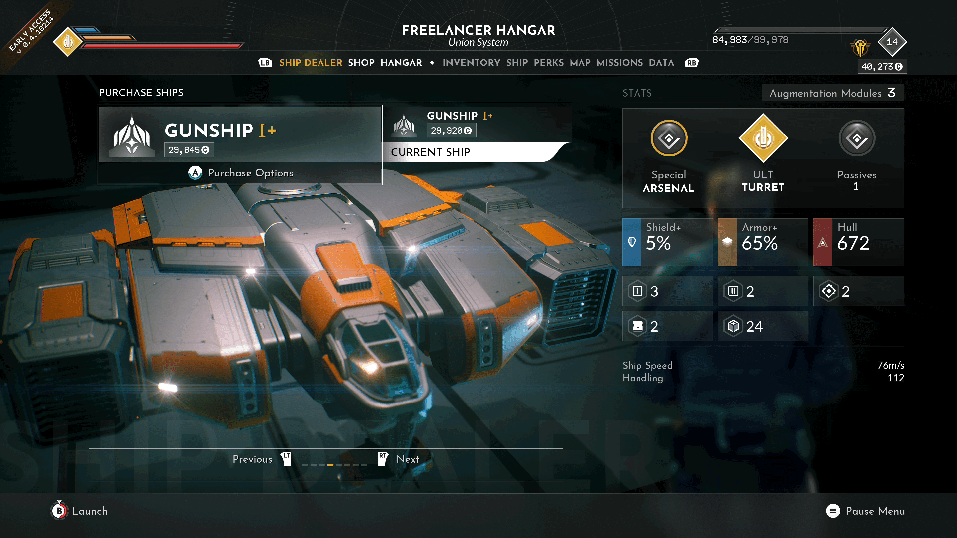 Everspace 2 Gunship