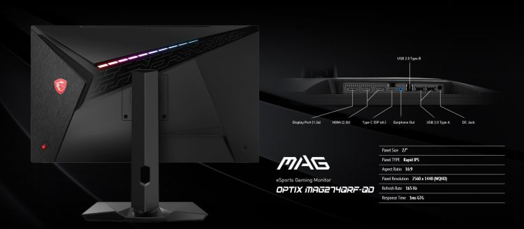 MSI Optix MAG274QRF-QD - image 3 | The Outerhaven