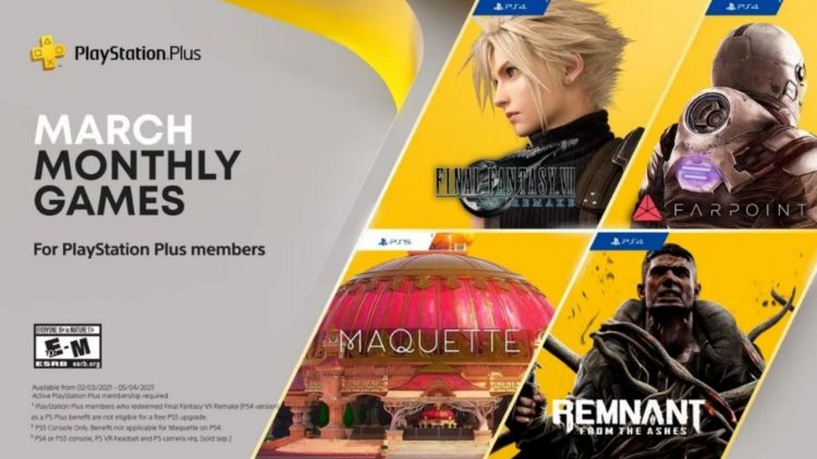 PSN Plus March 2021 1280x720