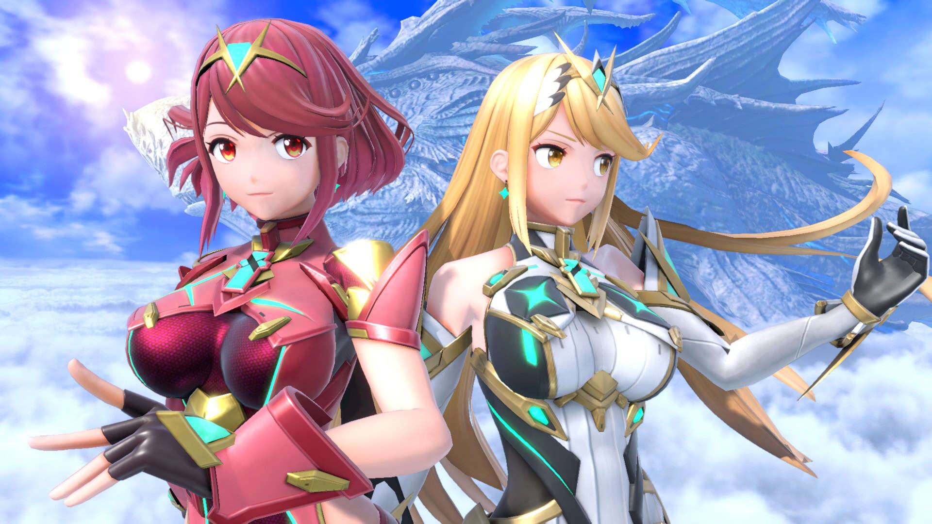 Pyra Mythra Smash | The Outerhaven Pyra and Mythra Amiibo, Super Smash Bros Ultimate, Xenoblade Chronicles