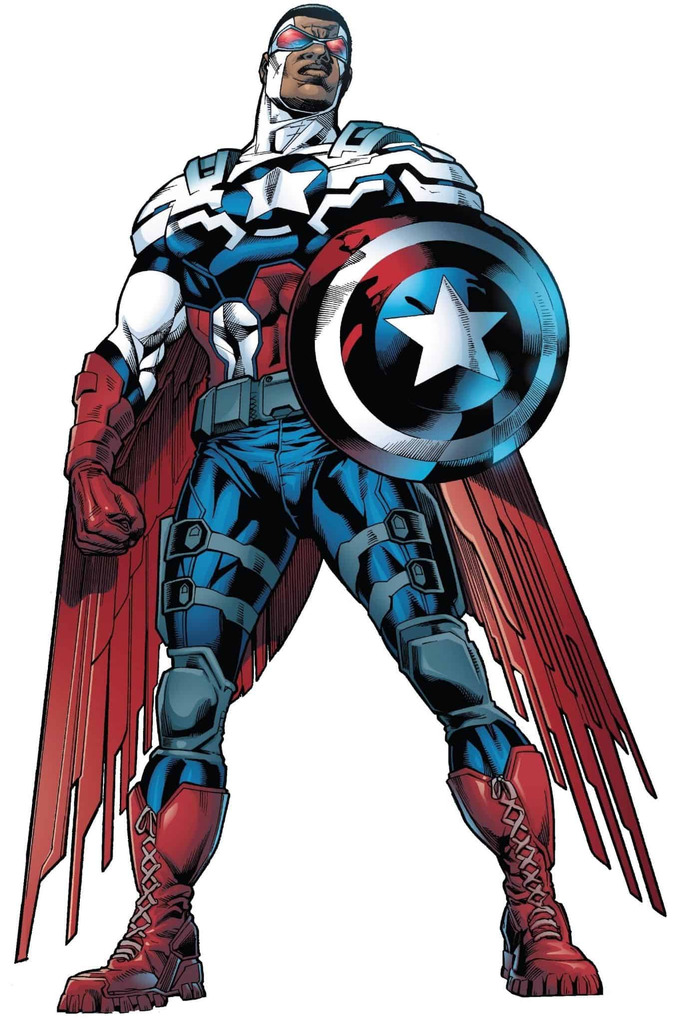 Sam Wilson Captain America Comicbook 2015-2017 | The Outerhaven Sam Wilson Captain America Comicbook 2015-2017