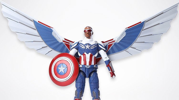 Sam Wilson Captain American Marvel Select Toy 750-422_header