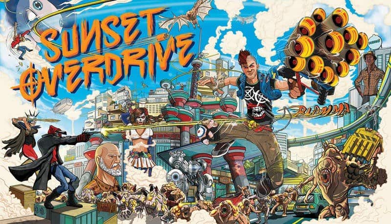 sunset overdrive | The Outerhaven sunset overdrive