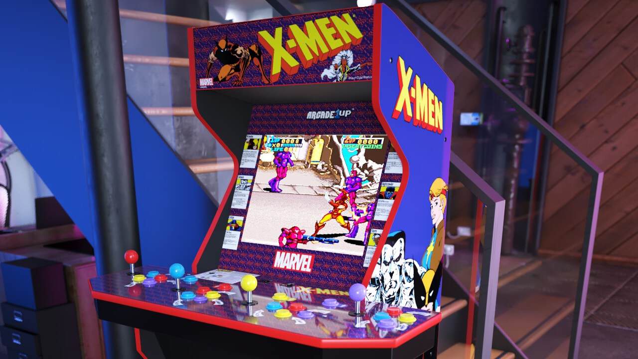 Arcade1up X-men arcade header 1280x720 | The Outerhaven Arcade1up X-men arcade header 1280x720