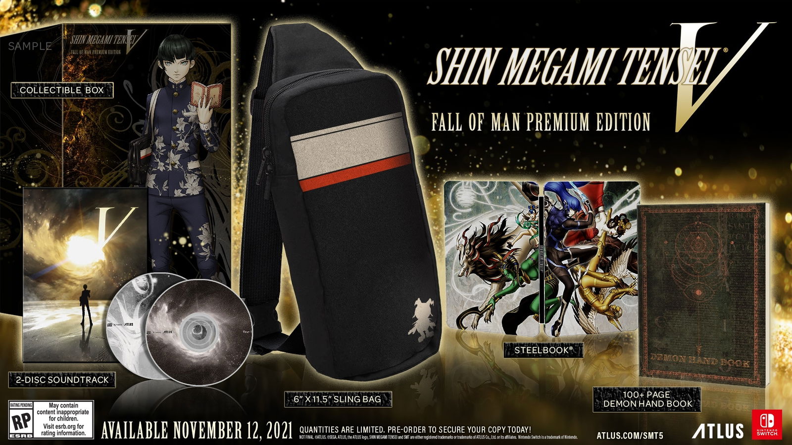 Shin Megami Tensei V Limited Edition | The Outerhaven Shin Megami Tensei V Limited Edition