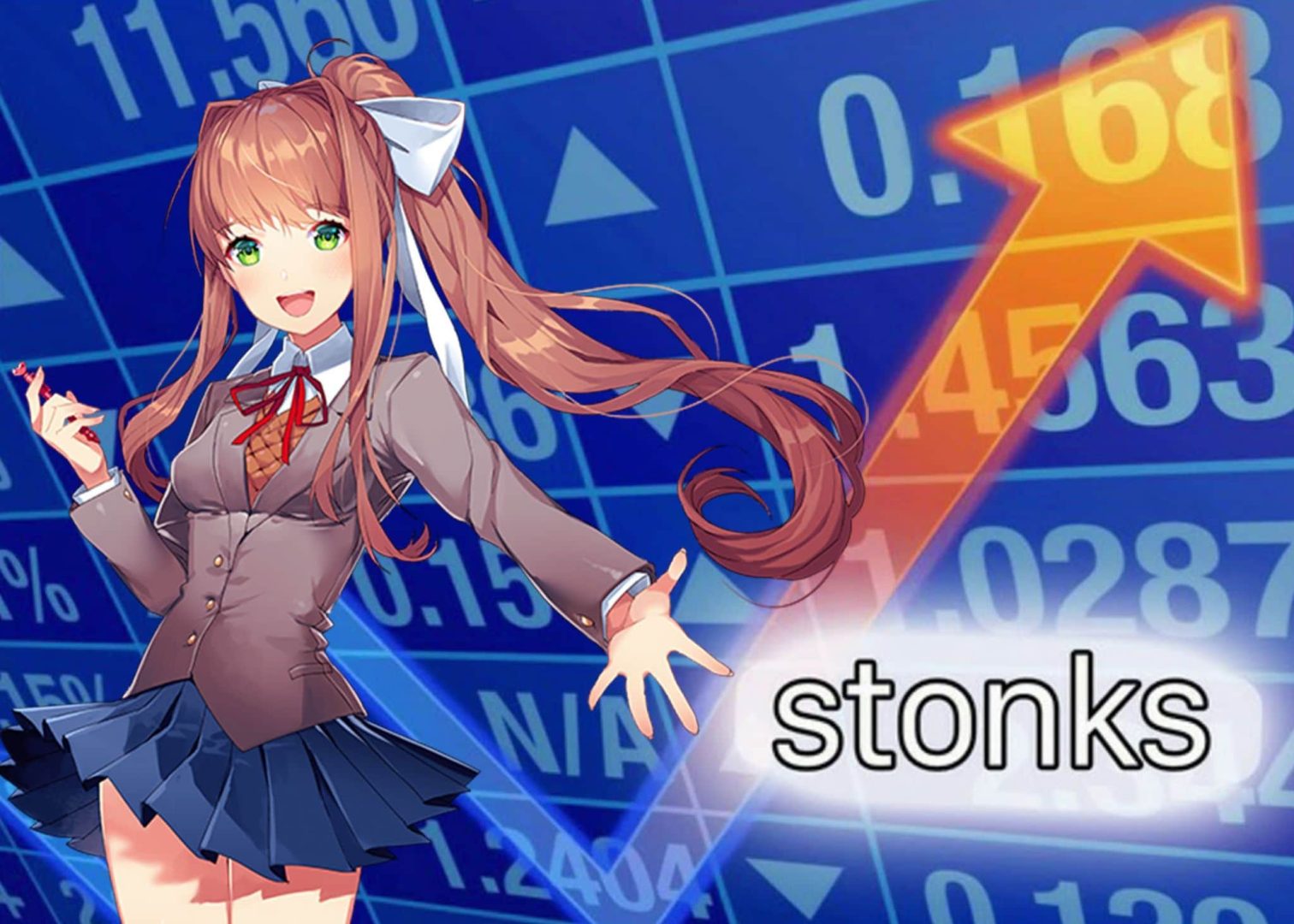 How to Unlock the “Stonks” Trophy in Doki Doki Literature Club Plus Monika Doki Doki Literature Club Plus