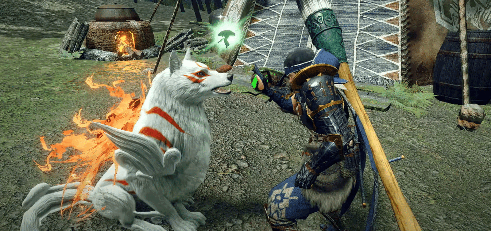 okami monster hunter 