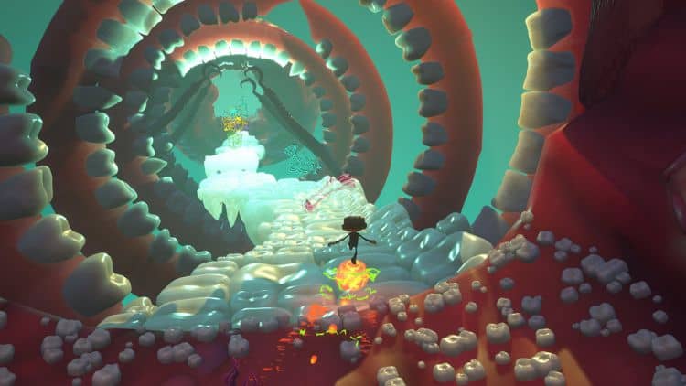 Psychonauts2-001 | The Outerhaven Psychonauts 2's invinicibility toggle feels like it'll come in handy based off of this nightmare.