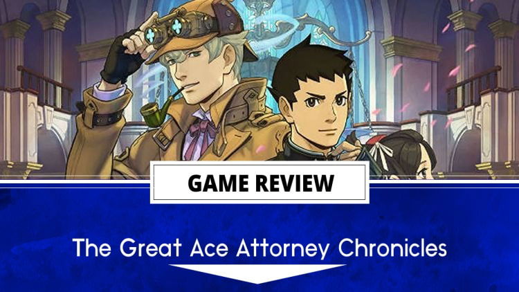 The Great Ace Attorney Chronicle review header